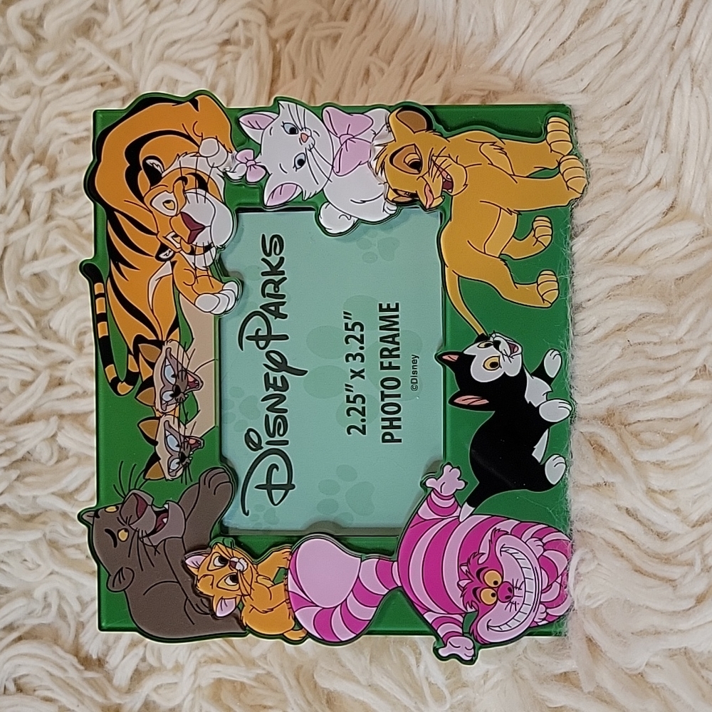Disney Parks Acrylic Cats Photo Frame
